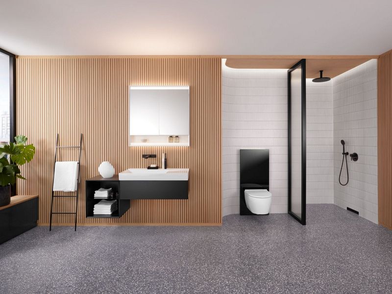2023_one-bathroom-single-washplace--one-mirror-cabinet-with-niche-and-comfortlight--monolith-plus--walldrain-black_light-on_big-size.jpg